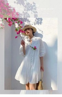 Silk Cotton Dress